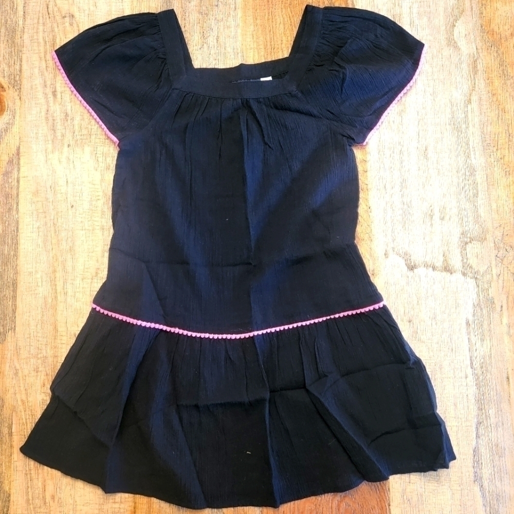 New The Children's Place Black dress Sz Large